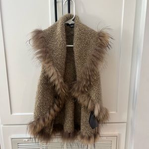 Rudsack Fur Lined Sweater Vest TP/P-XS/S